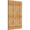 Ekena Millwork Joined Board-n-Batten Shutters w/Z-Bar, Rough Sawn Western Red Cedar, 32 1/4W x 46H, PR RBJ06Z32X046RWR - alternate 5